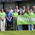 Rowans Hospice and AFC Portchester representatives