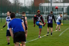 Portsmouth Pirates' training session at Warblington School. Picture: Vernon Nash
