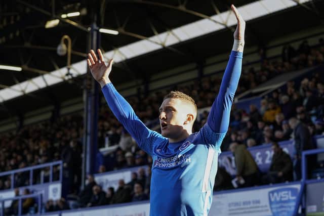 Ronan Curtis will miss Saturday's game against Accrington as he serves a two-match ban