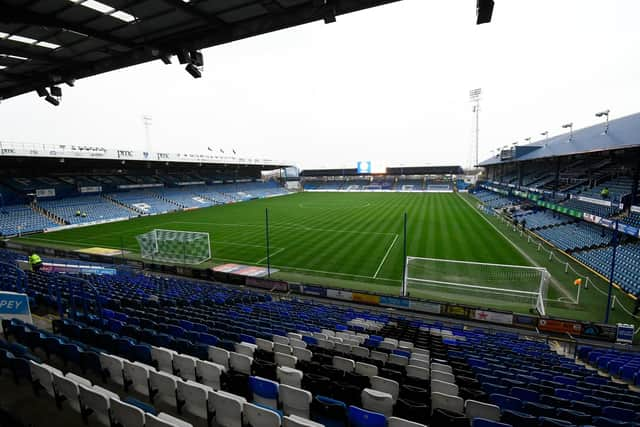 Pompey are open to installing safe standing to Fratton Park beyond next season. Picture: Graham Hunt/ProSportsImages/PinP