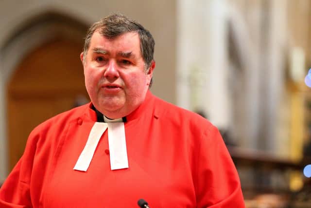 Parish priest Canon Bob White at St Mary's Church, Fratton
Picture: Chris Moorhouse (jpns 171221-12)