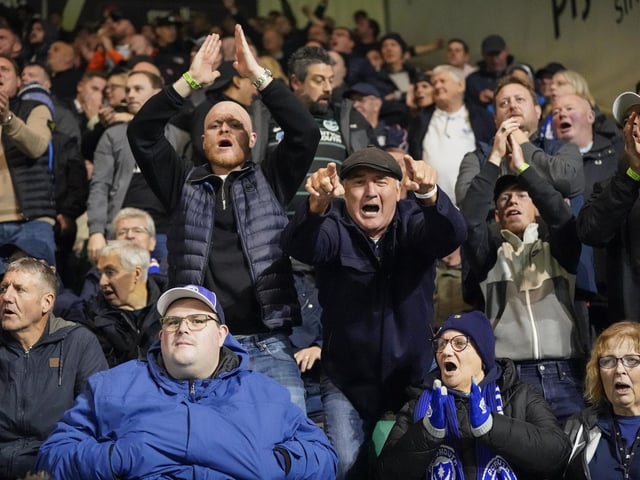 1,143 Pompey fans made the midweek trip to Plymouth Argyle's Home Park.