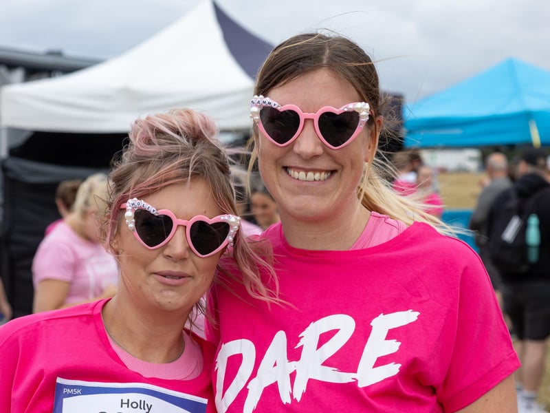 Pictured - Friends Holly and Sammy from the Isle of Wight.

Photos by Alex Shute