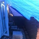 Partially built extension works.
