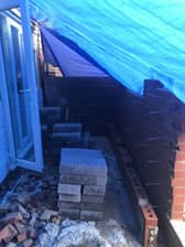 Partially built extension works.