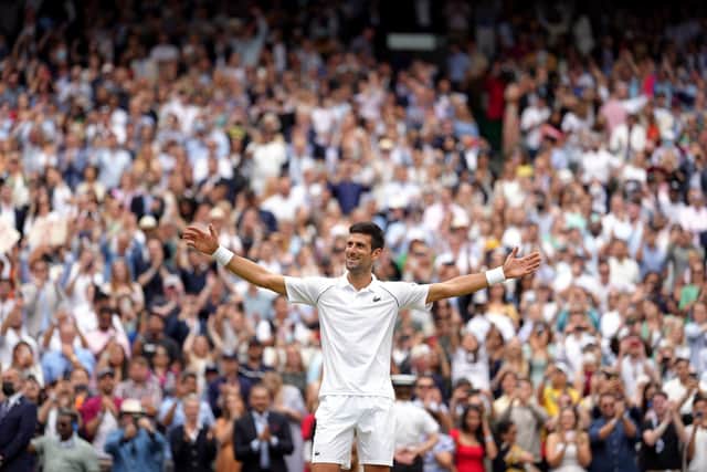 Novak Djokovic will compete in Wimbledon 2022.