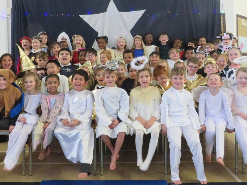 Year 1 students at Manor Infant School, Fratton, celebrated the festive season with a traditional nativity. Picture: Submitted