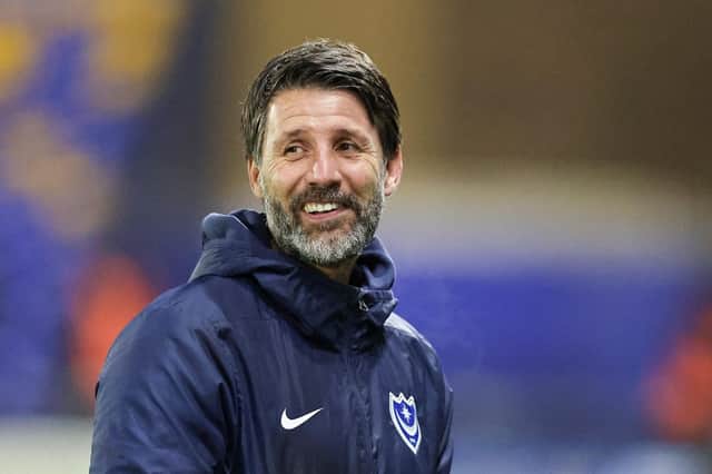 Danny Cowley remains optimistic over Pompey play-off hopes, despite 1-1 draw at Bolton. Picture: Nigel Keene/ProSportsImages