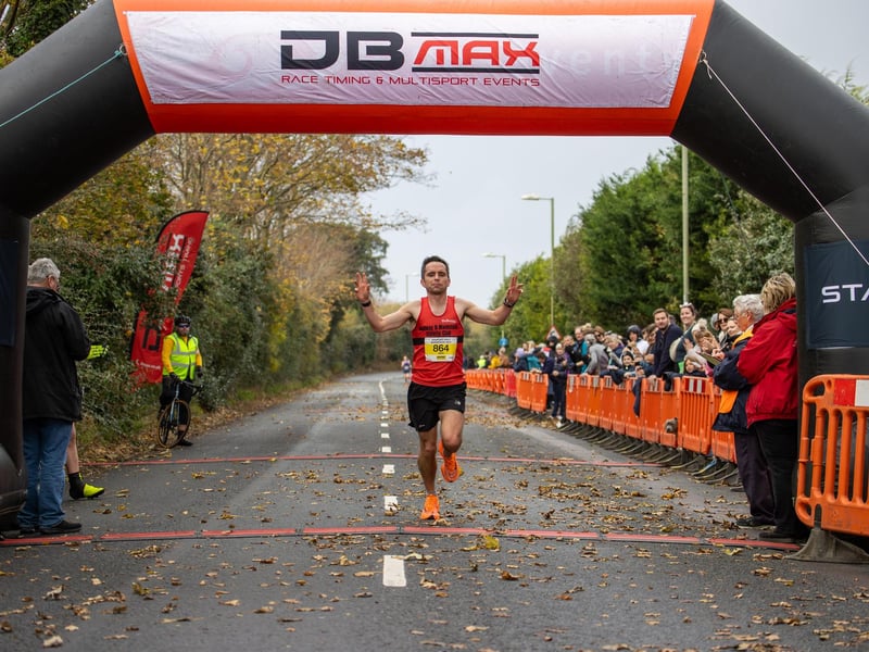 Thousands arrived in Gosport on Sunday morning for the Gosport Half Marathon, complete with childrens fun runs.Pictured - Ben Tyler won the Half MarathonPhotos by Alex Shute