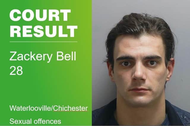 Zackery Bell. Picture: Hampshire Constabulary