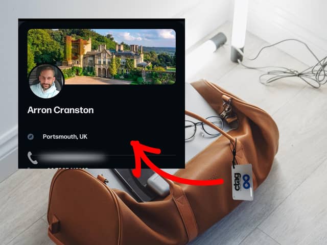 Add as much as little contact information as you like.