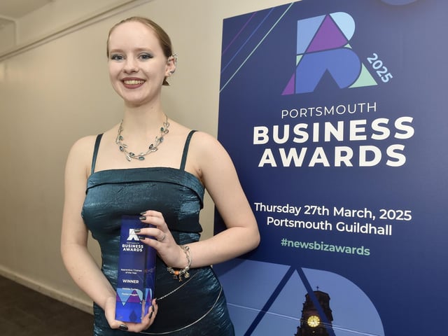 Matilda Tucker from Parker Meggitt who was winner of the Apprentice/Trainee of the Year award. Picture: Sarah Standing (270325-1272)