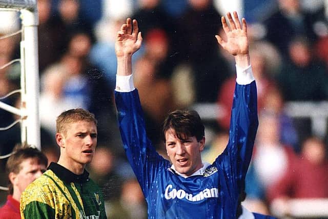 Former Celtic striker Gerry Creaney scored 36 goals in 69 games during his time at Fratton Park