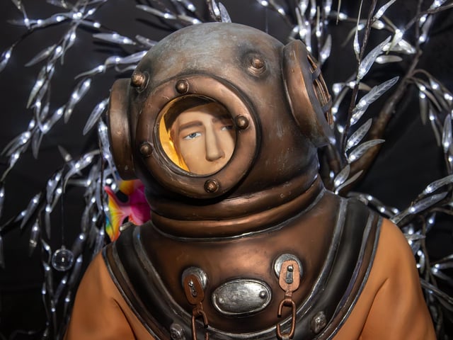 A deep sea dive at the Enchanted Walk in Keydell Nursery.Photos by Alex Shute