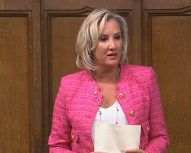 Gosport MP Caroline Dinenage.