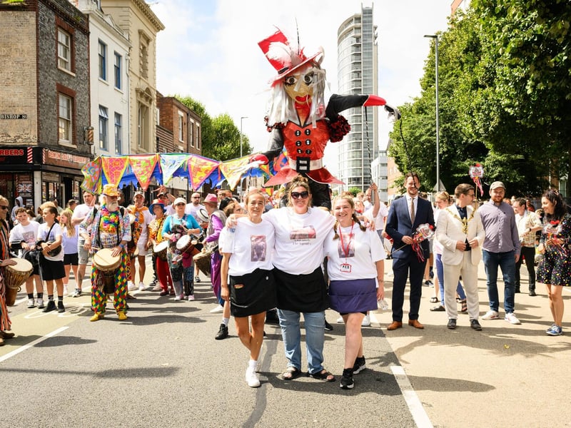 Portsea carnival 2023 - Local people taking part in the circus-themed parade on Saturday, August 12.