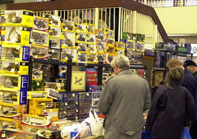 A Toy Fair was held at the Doncaster Exhibition Centre on New Years Eve on New Years Eve 2003.