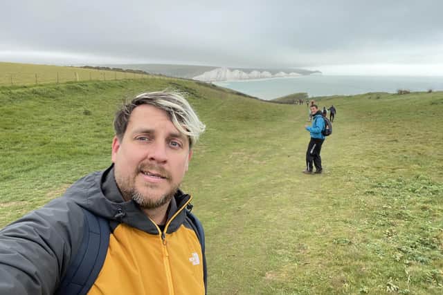 Sam Foreman, who has started Run Talk Run in Portsmouth