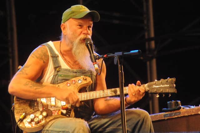 Seasick Steve at the Victorious Festival, 2014. James Ralls' parents are big fans! Picture: Paul Windsor