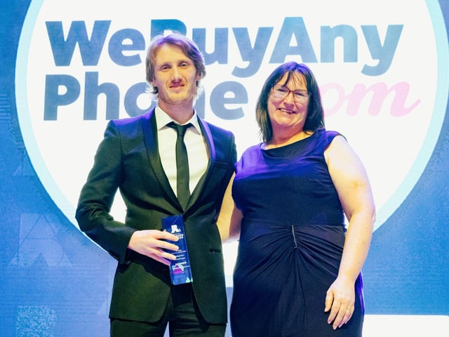 WeBuyAnyPhone.com were awarded Medium Business of the Year  Picture: Keith Woodland (270321-247)