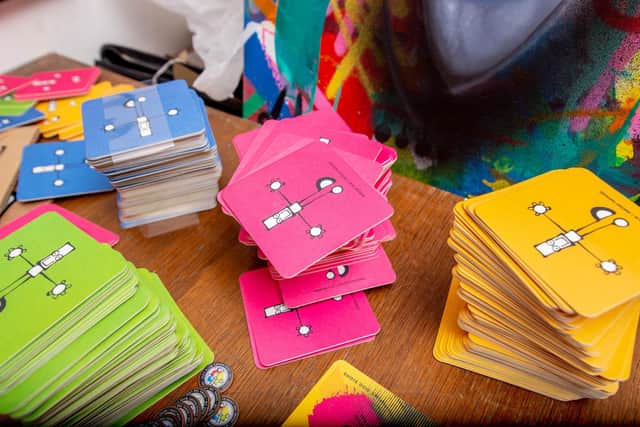 20 years of My Dog Sighs plus treasure hunt
Pictured: MDS coasters at the MDS studio in Southsea, Portsmouth on Tuesday 28th March 2023
Picture: Habibur Rahman