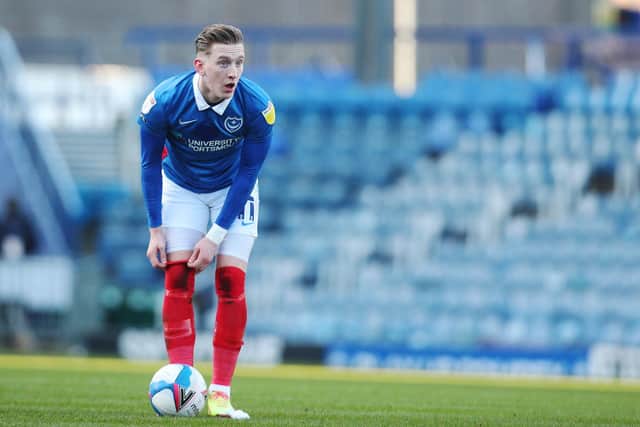 Kenny Jackett has backed Pompey winger Ronan Curtis, who hasn't scored since mid-November. Picture: Joe Pepler
