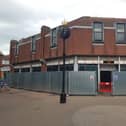 The work has begun to transform the former Subway into a MacDonald's