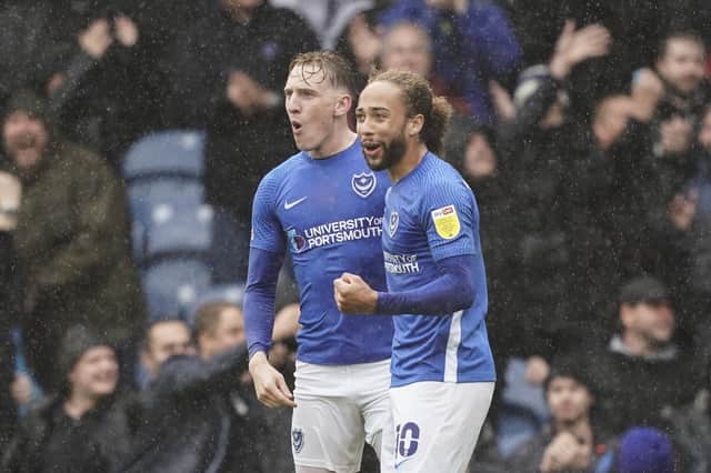 Former Pompey defender Paul Robinson believes Ronan Curtis and Marcus Harness are two of League One's best players picture-Jason Brown/ProSportsImages