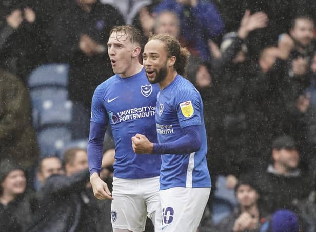 Former Pompey defender Paul Robinson believes Ronan Curtis and Marcus Harness are two of League One's best players   picture-Jason Brown/ProSportsImages