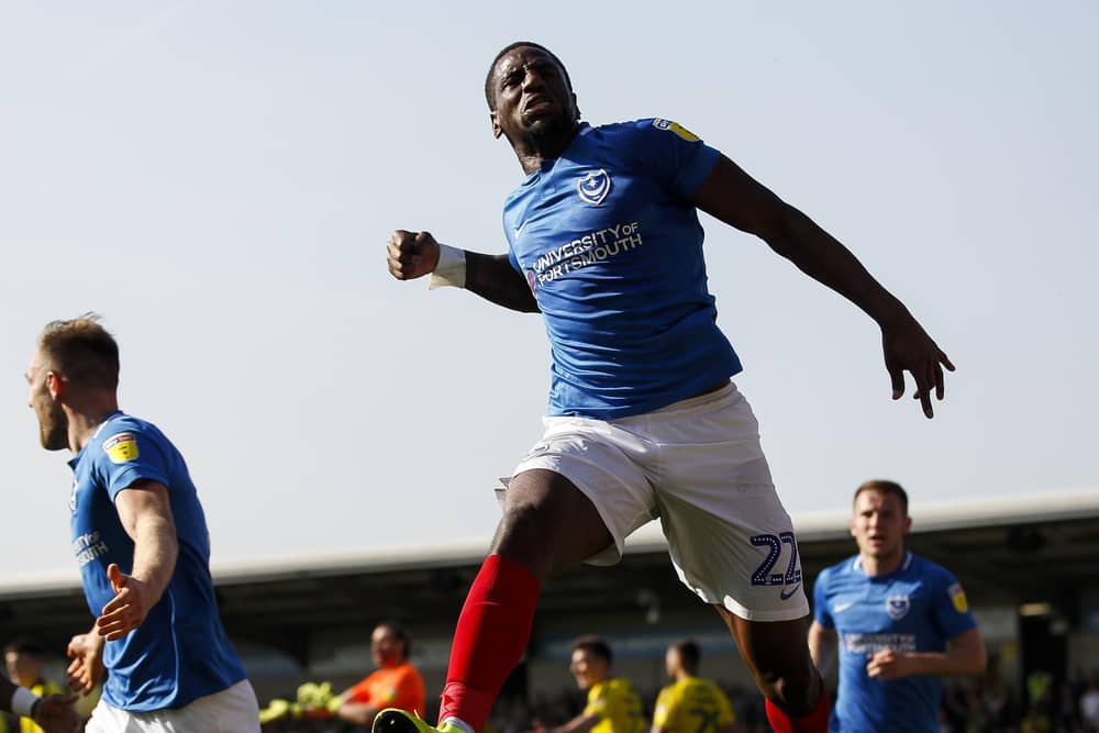 Former Pompey striker Omar Bogle.  Picture: Daniel Chesterton/phcimages.com