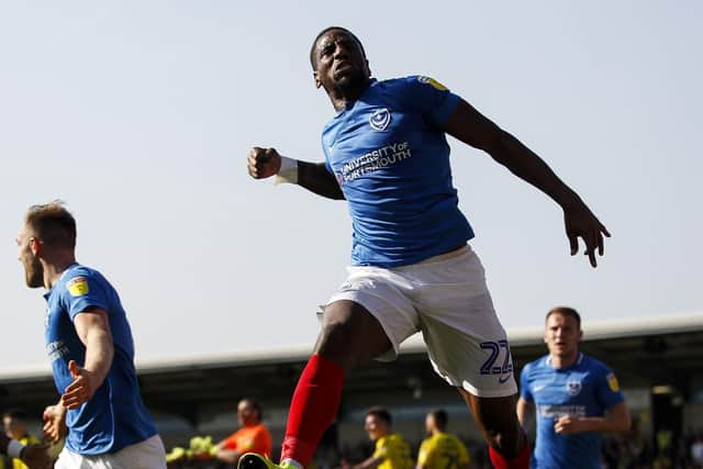 Former Pompey striker Omar Bogle. Picture: Daniel Chesterton/phcimages.com