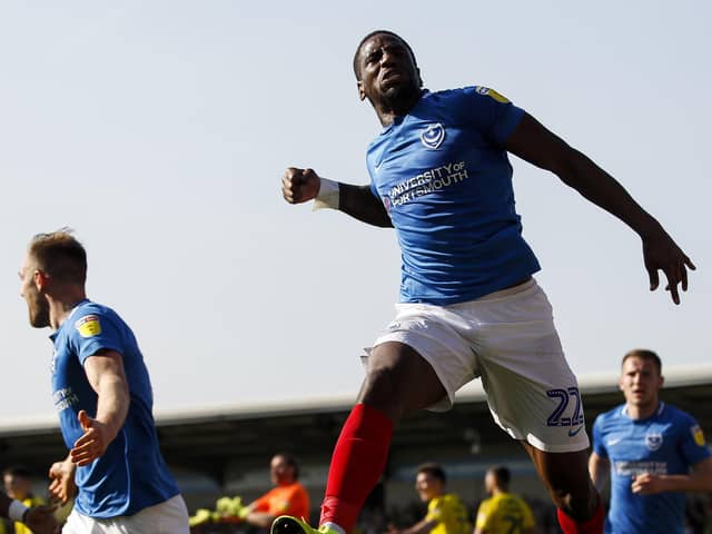 Former Pompey striker Omar Bogle.  Picture: Daniel Chesterton/phcimages.com