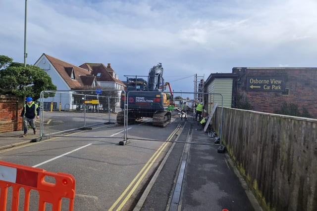 The Osborne View, struck by a huge fire which is believed to have started as a result of a a tumble dryer electrical fault, pictured on Friday, February 23 2024.