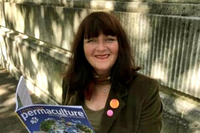 Activist Paula Ann Savage who came up with the idea to plant a tree in Captain Sir Tom Moore's honour