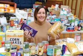 Debbie Darke, from Waterlooville food bank, in 2019. Picture : Habibur Rahman