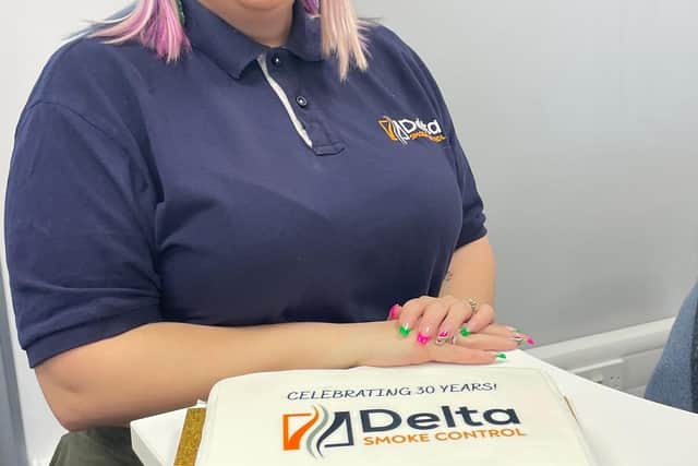 Kerry Cullimore, Admin Manager, Delta Smoke Control
