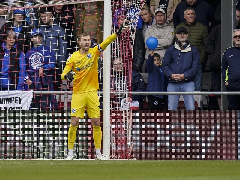 (47 games, 0 goals)A League One ever-present for Pompey, amassing an impressive 19 clean sheets in 46 league outings. His outstanding distribution skills have been priceless for the Blues, who utilise his talent on the ball to build from the back and is a key component to their playing style. Highly consistent, calm and composed on the pitch and a big character off it, he was recognised with the captaincy for the final match at Lincoln, in which he also saved a penalty. Named as goalkeeper in the EFL League One Team of the Season.