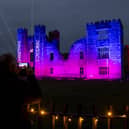 Christmas Light Trails, Cowdray Park, West Sussex. Taken November 2021. 
Photograph by Elliott Franks