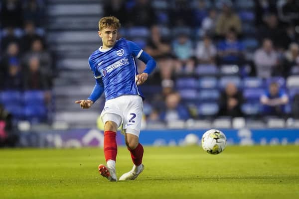 Pompey defender Zak Swanson. Picture: Jason Brown.