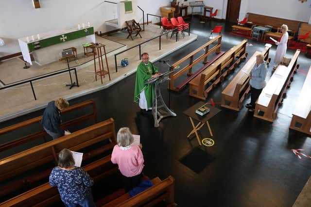 Worship at St George’s Church, Waterlooville.