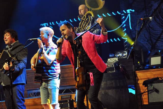 Bellowhead on the opening night of their reunion tour at Portsmouth Guildhall, November 10, 2022. Picture by Paul Windsor