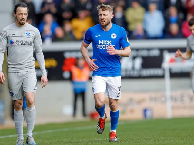 Pompey had been eyeing their former left-back Dan Butler, who is currently with Peterborough. Picture: Simon Davies/ProSportsImages