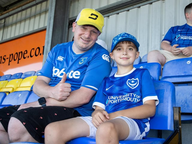 Pompey fans make annual pre-season trip to Westleigh Park