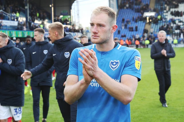 Matt Clarke said goodbye to the Fratton faithful in 2019