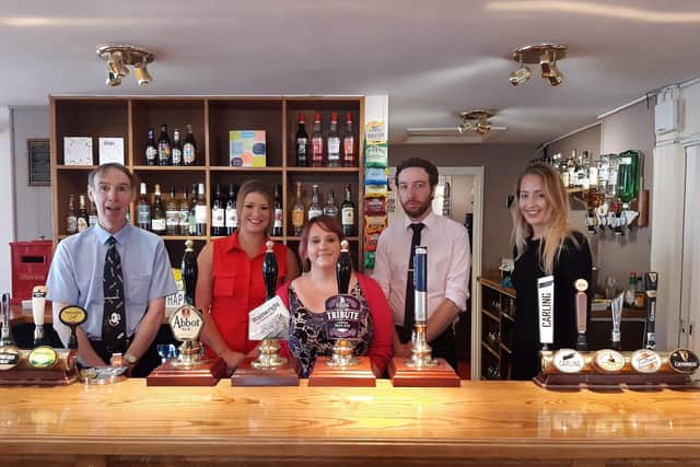 The Crofton Pub in Stubbington with new owners Brian Readman and Mel Taylor (from left)