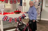 Phyllis Restall, a 92-year-old a resident at Pear Tree Court in Horndean.