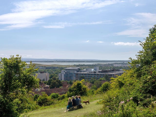 Portsdown Hill shares views that span the entirety of Portsmouth. It's the perfect place for a picnic or a Sunday stroll if you want to get out of the main city over the weekend. It was rated 4.6 out of five from 60 reviews on Google.