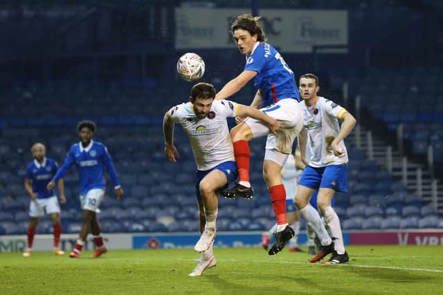 Rasmus Nicolaisen is concerned over his lack of first-team opportunities since arriving from FC Midtjylland. Picture: Joe Pepler