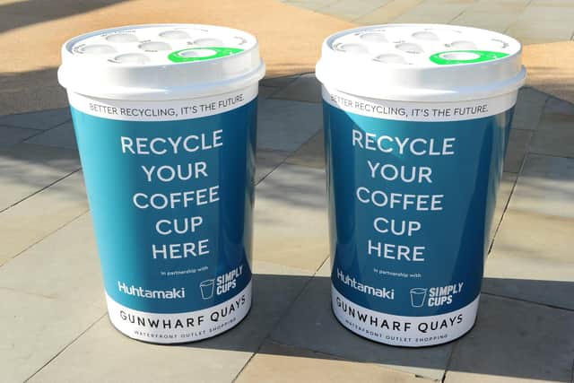 Huhtamaki is a worldwide food packaging manufacturer with a base in Gosport. Picture: Sarah Standing