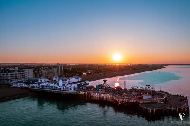 Sunny South Parade Pier.
Pic: Marcin Jedrysiak